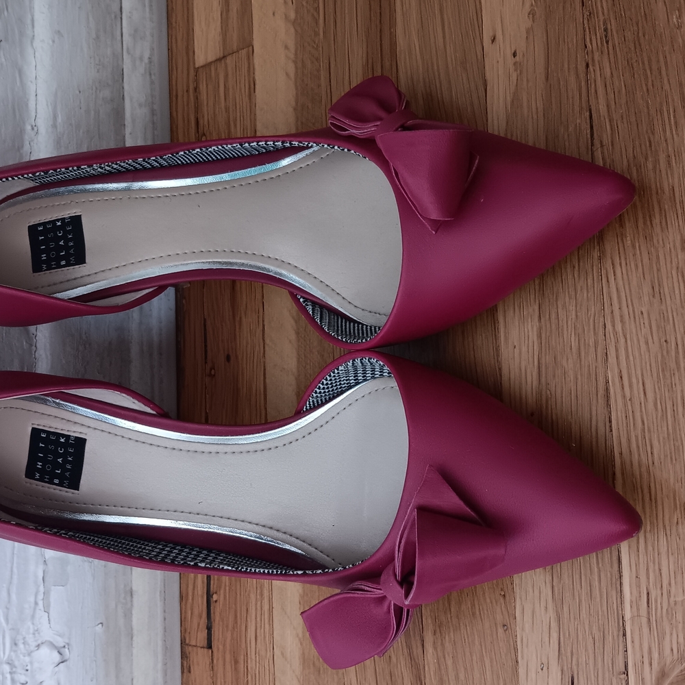Elegant Women's Pink Bow Flats